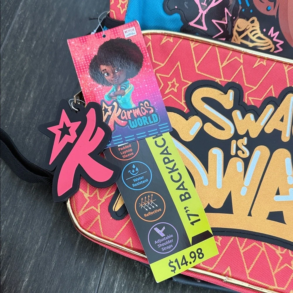 Karma’s World 17”backpack - Picture 7 of 7